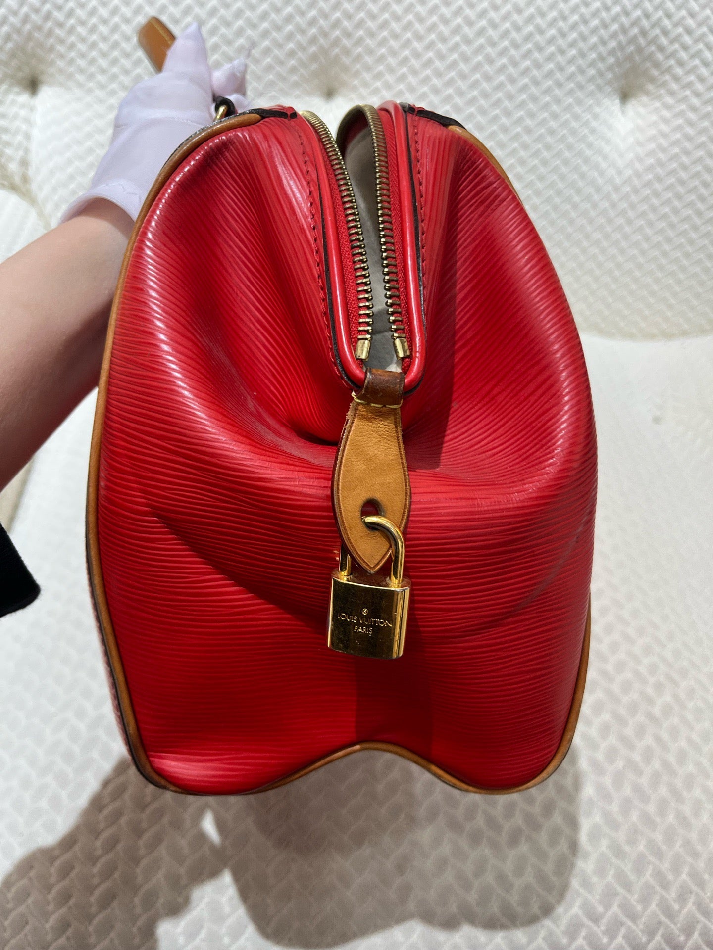 Louis Vuitton - Speedy - Leather - Red - (other)