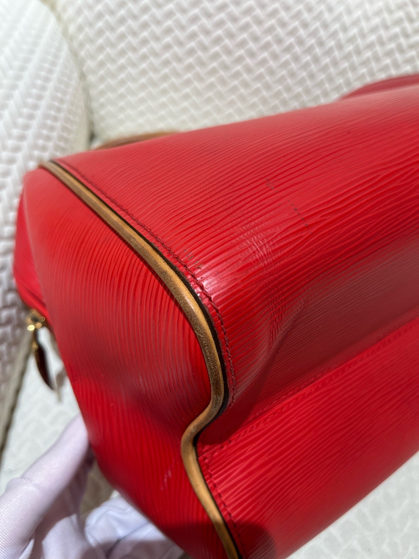 Louis Vuitton - Speedy - Leather - Red - (other)