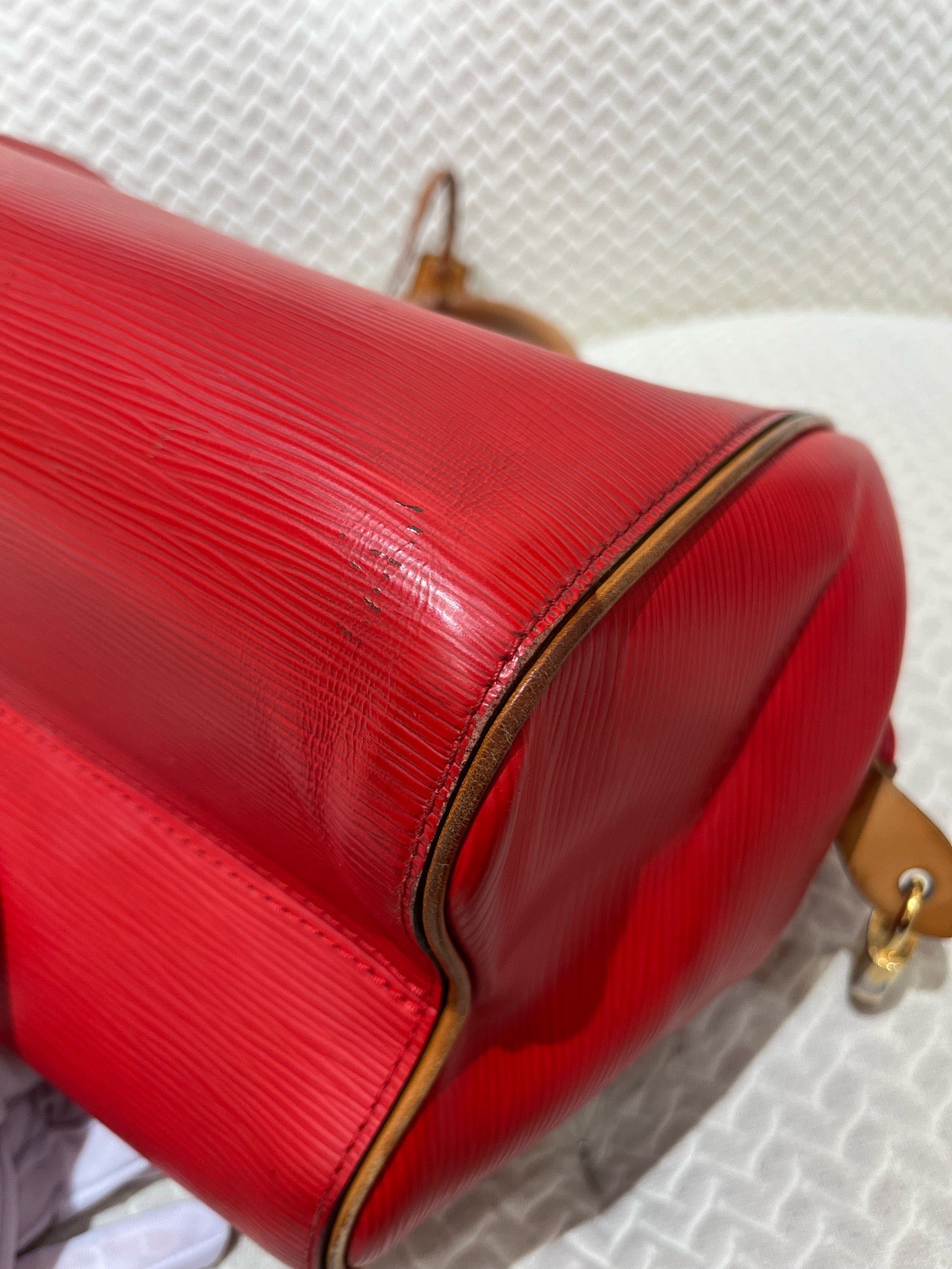 Louis Vuitton - Speedy - Leather - Red - (other)