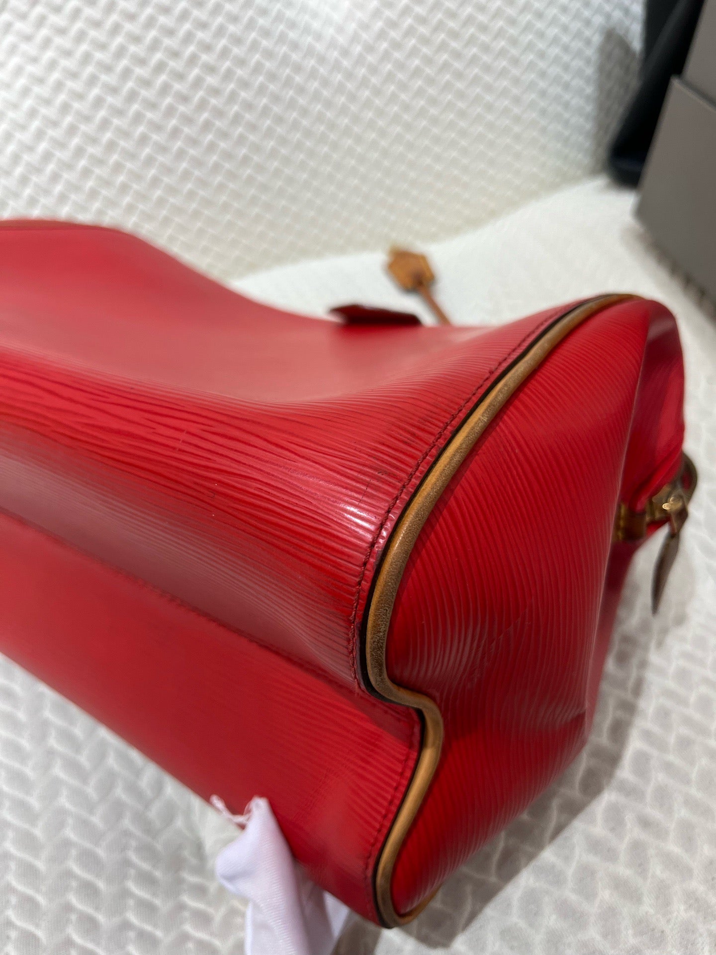 Louis Vuitton - Speedy - Leather - Red - (other)