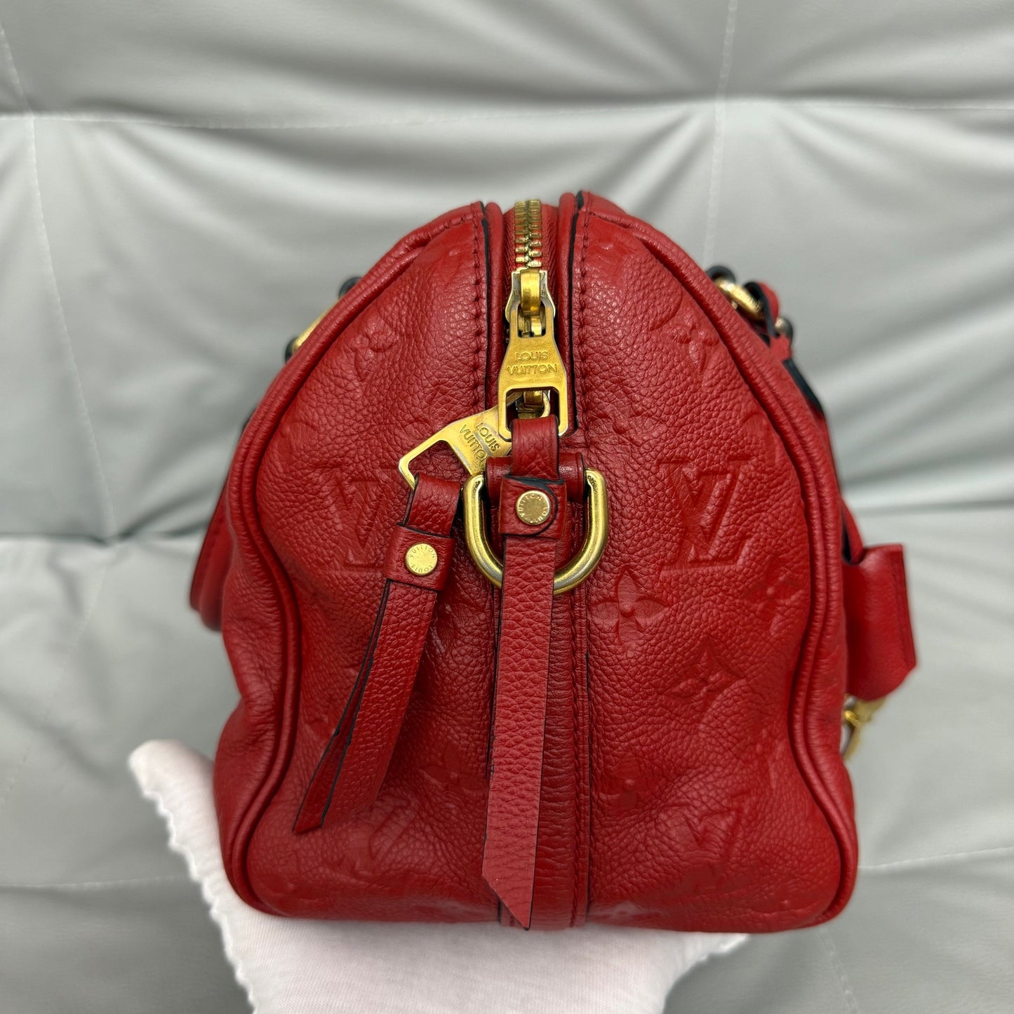 Louis Vuitton - Speedy - Leather - Red - (small)