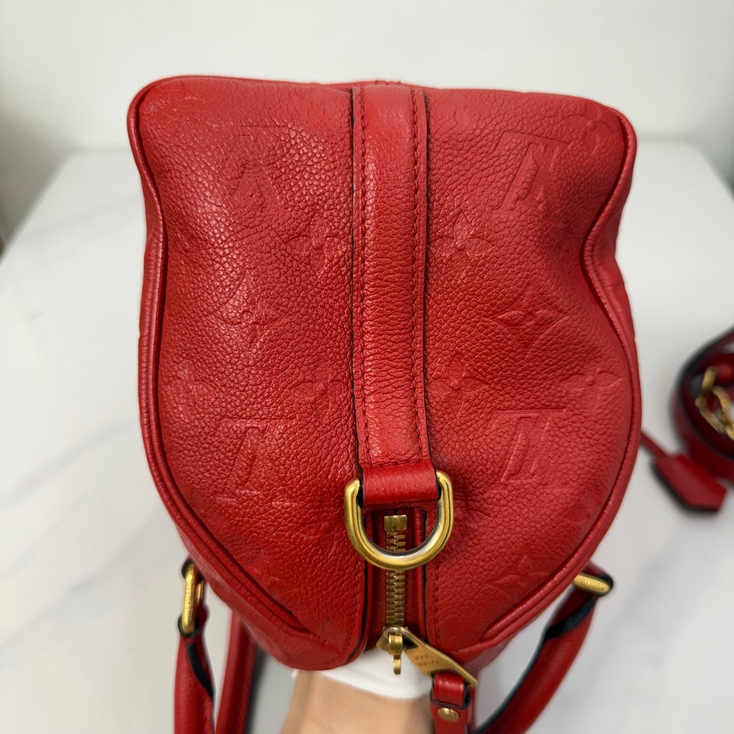 Louis Vuitton - Speedy - Leather - Red - (small)