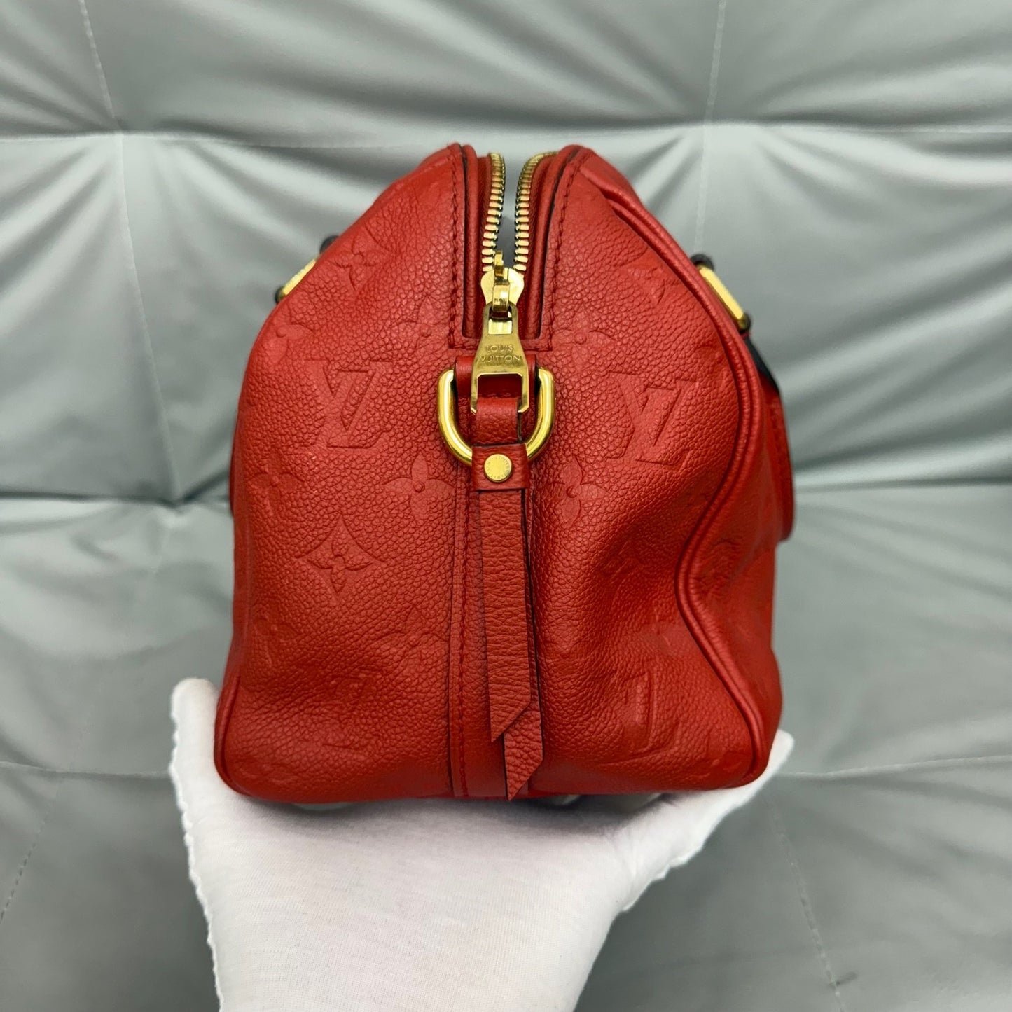 Louis Vuitton - Speedy - Leather - Red - (small)