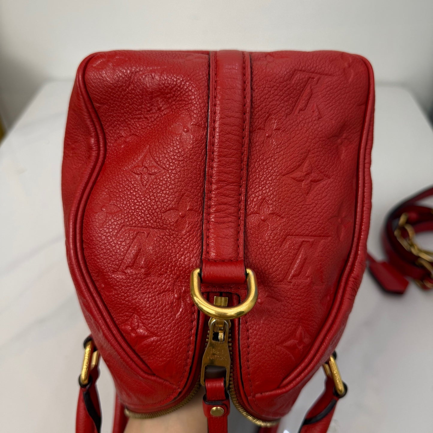 Louis Vuitton - Speedy - Leather - Red - (small)