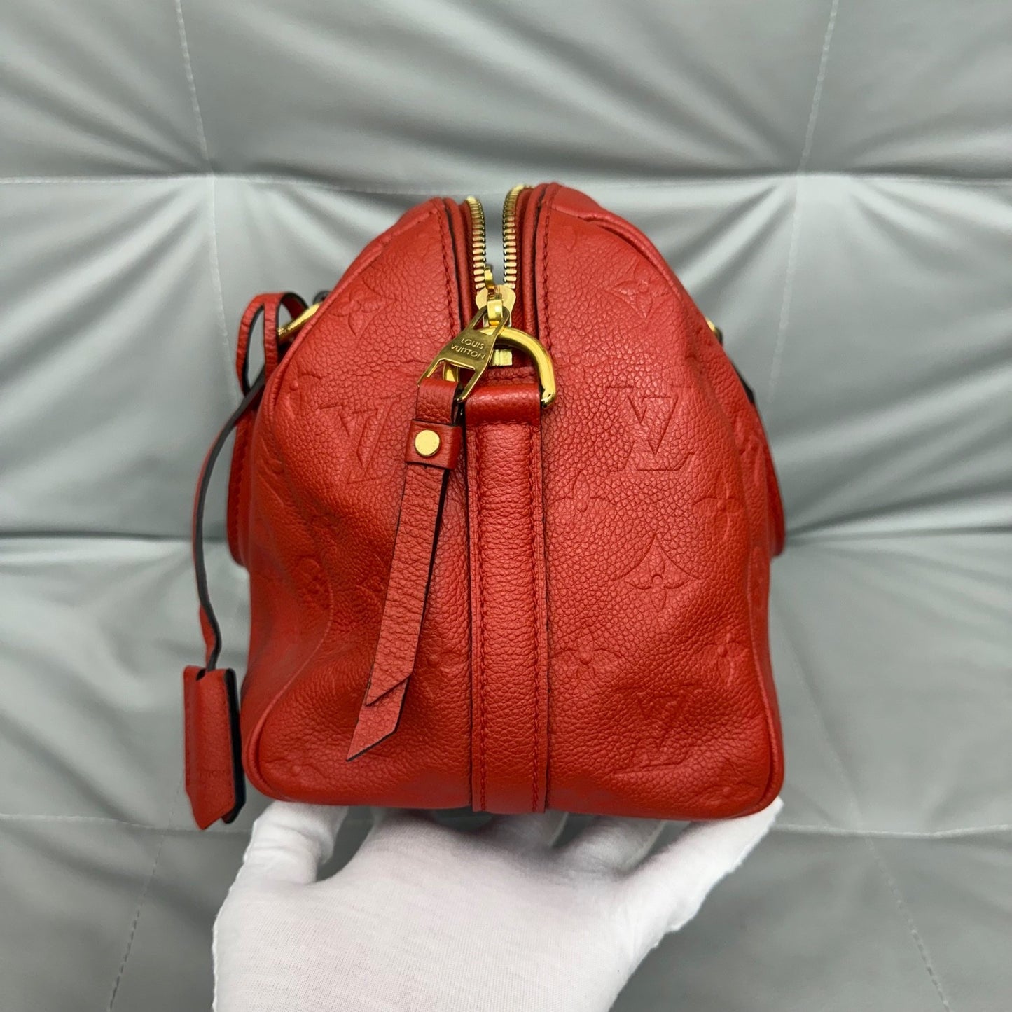 Louis Vuitton - Speedy - Leather - Red - (small)