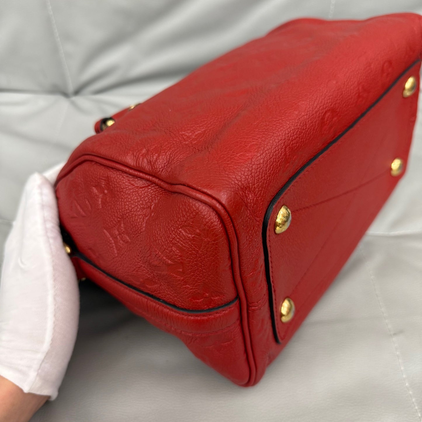 Louis Vuitton - Speedy - Leather - Red - (small)