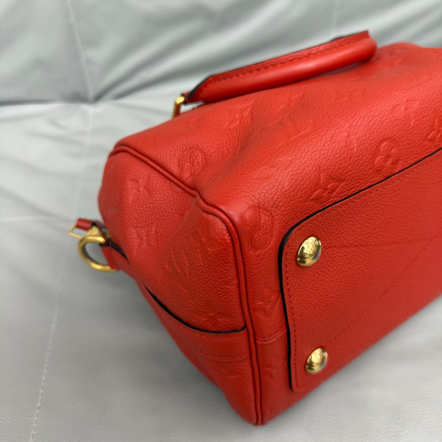 Louis Vuitton - Speedy - Leather - Red - (small)