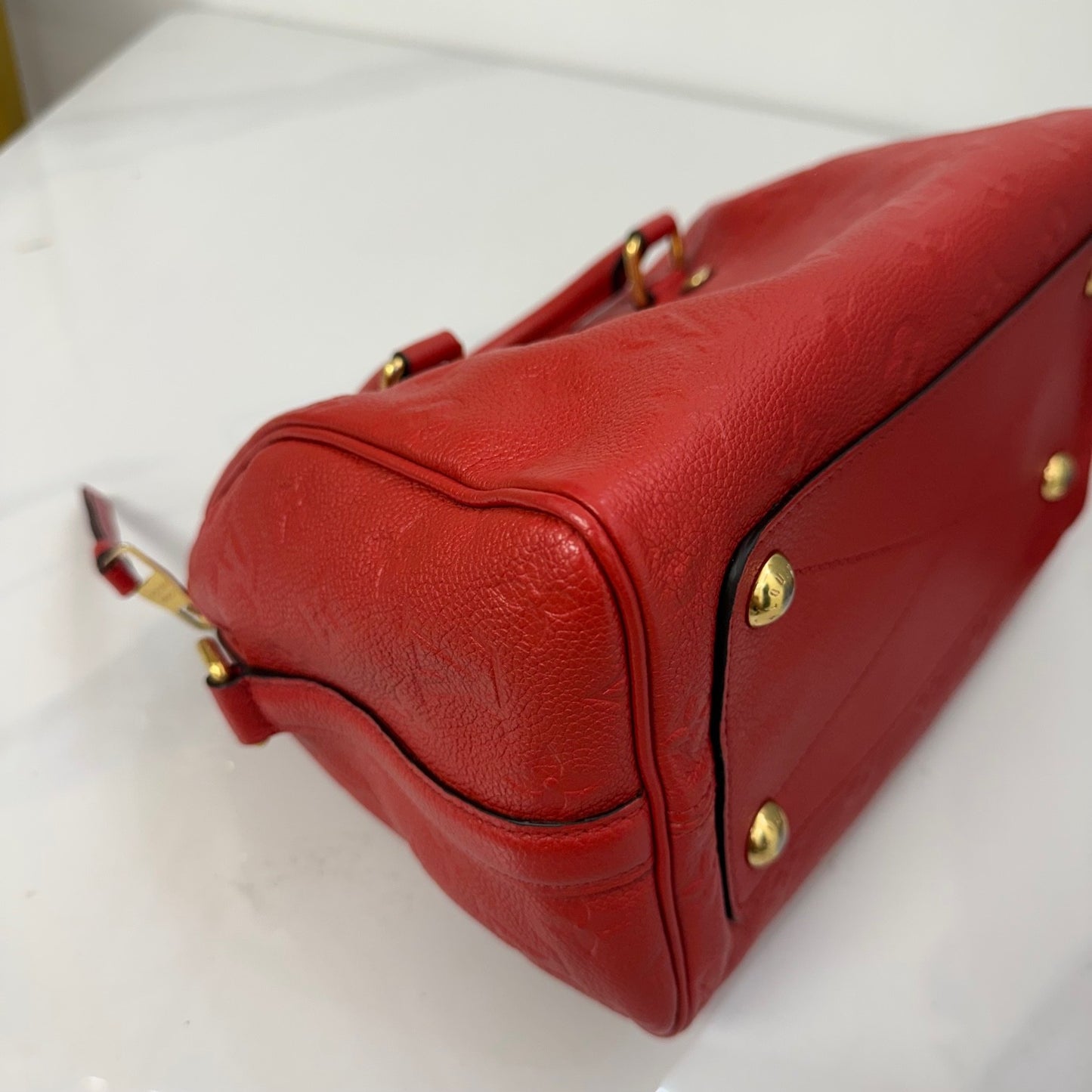 Louis Vuitton - Speedy - Leather - Red - (small)