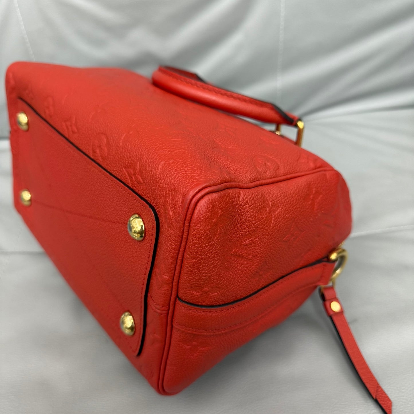 Louis Vuitton - Speedy - Leather - Red - (small)