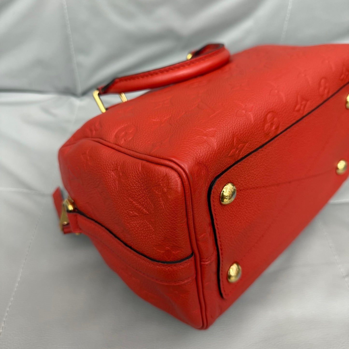 Louis Vuitton - Speedy - Leather - Red - (small)