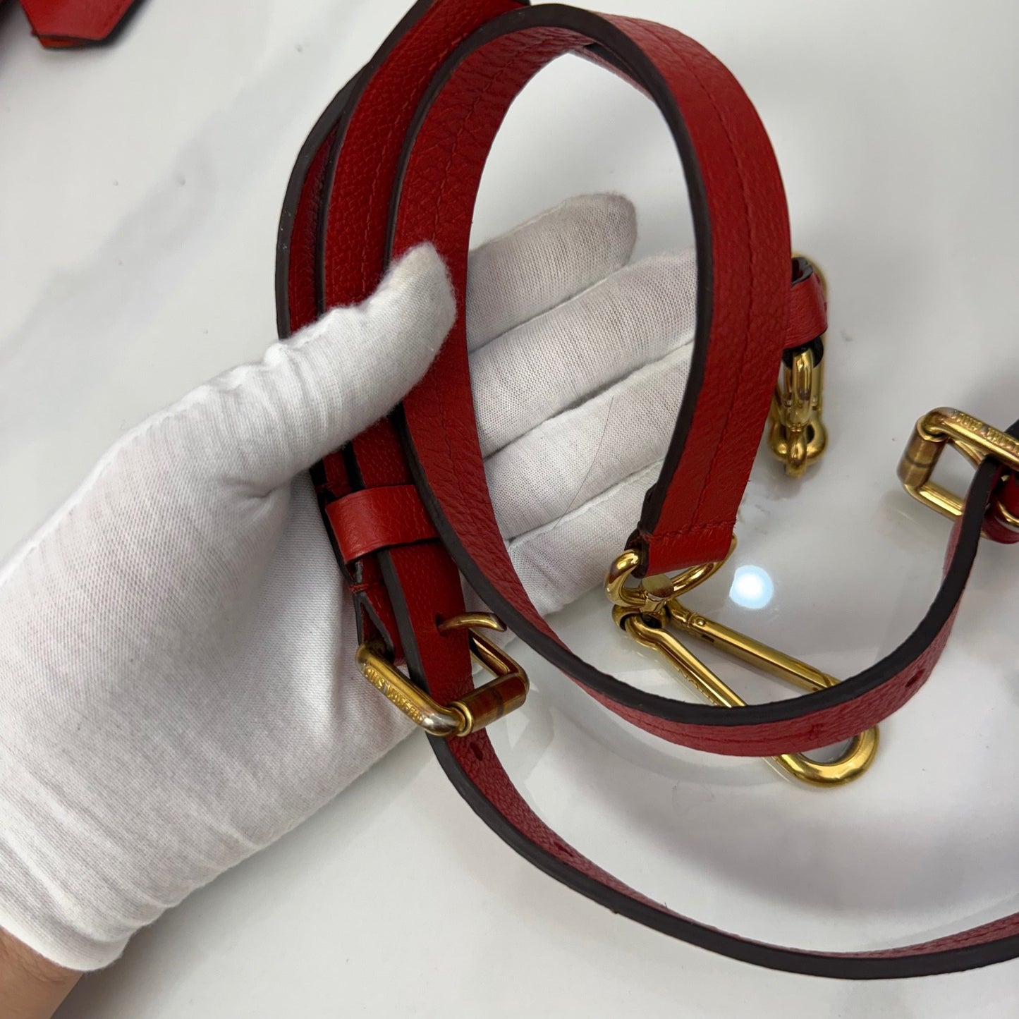 Louis Vuitton - Speedy - Leather - Red - (small)