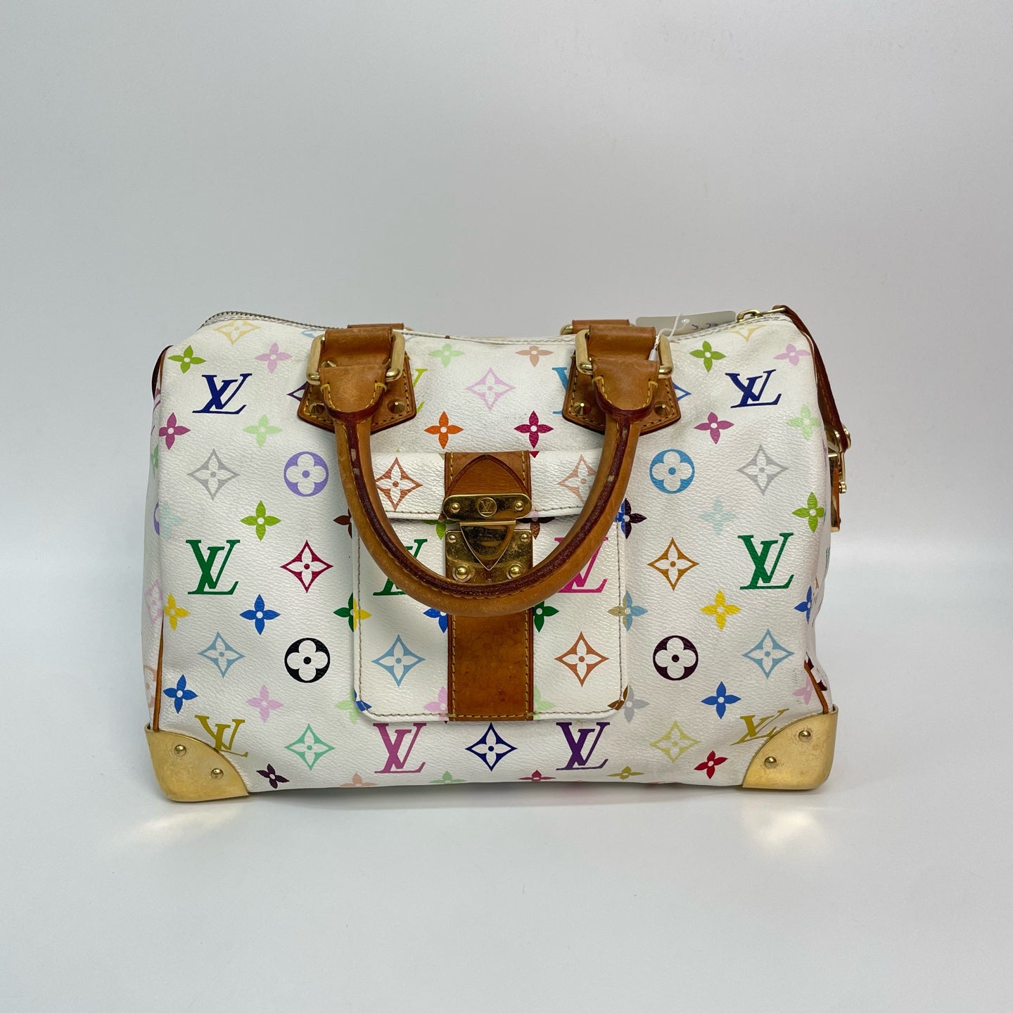 Louis Vuitton - Speedy - Leather - White - (medium)