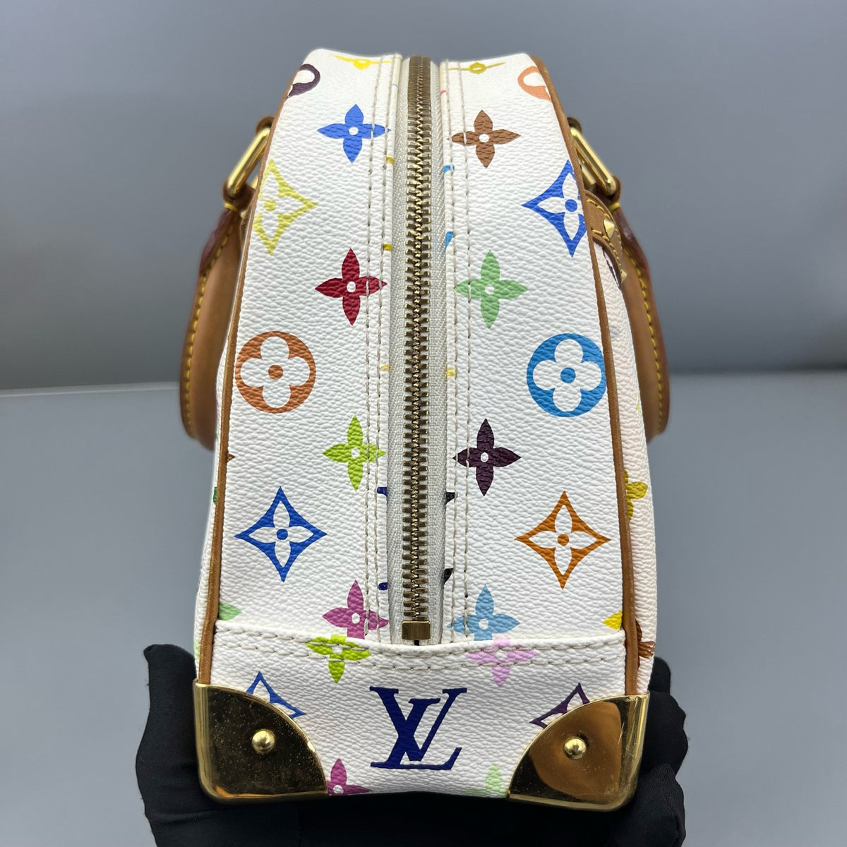 Louis Vuitton - Speedy Multicolor - Leather - White - (Small)