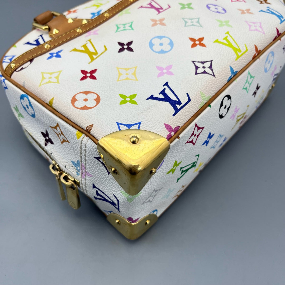 Louis Vuitton - Speedy Multicolor - Leather - White - (Small)