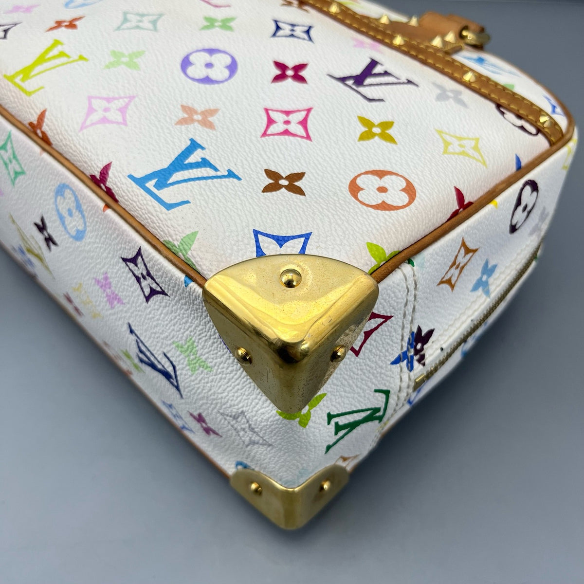 Louis Vuitton - Speedy Multicolor - Leather - White - (Small)