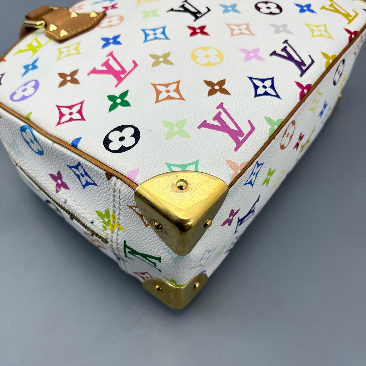 Louis Vuitton - Speedy Multicolor - Leather - White - (Small)