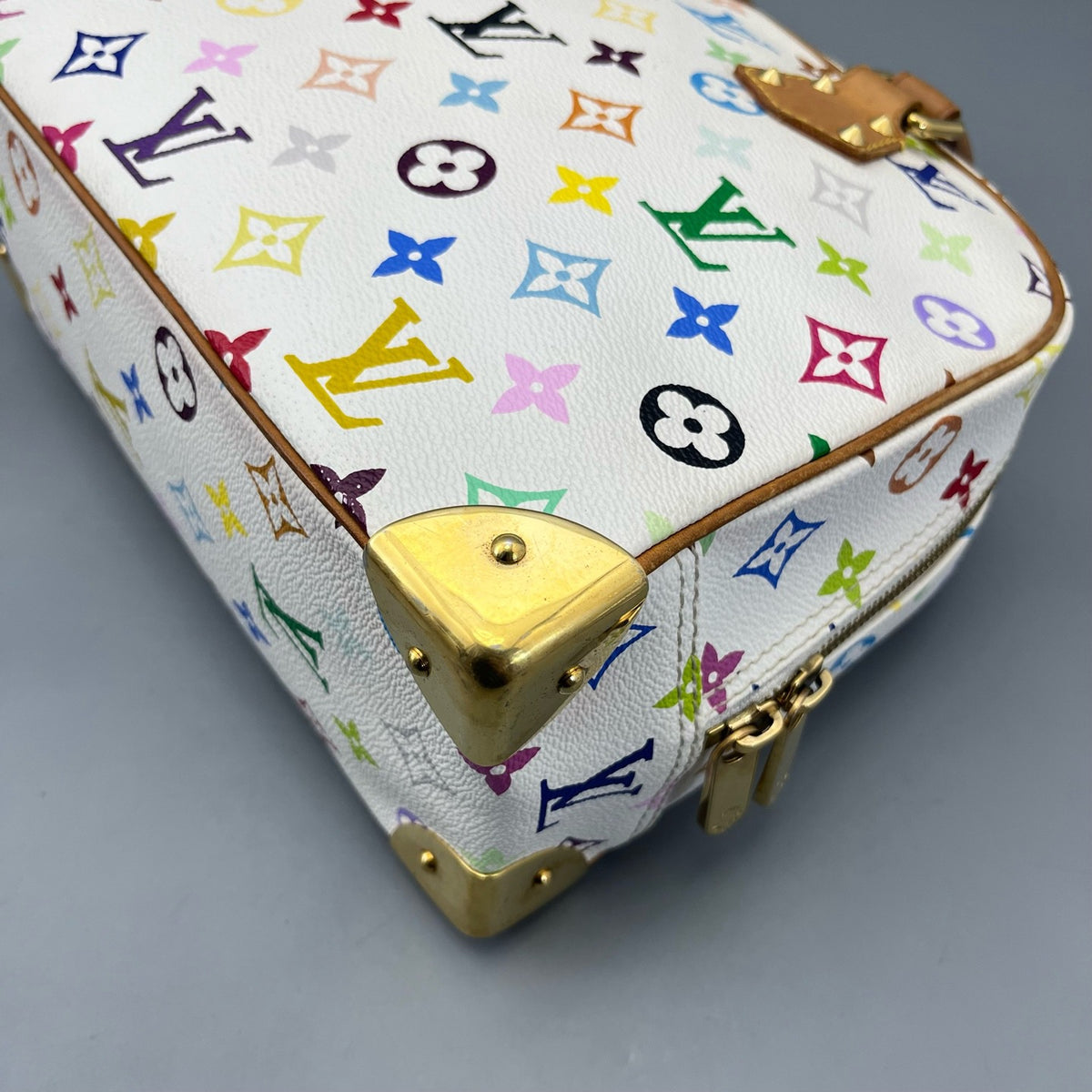 Louis Vuitton - Speedy Multicolor - Leather - White - (Small)