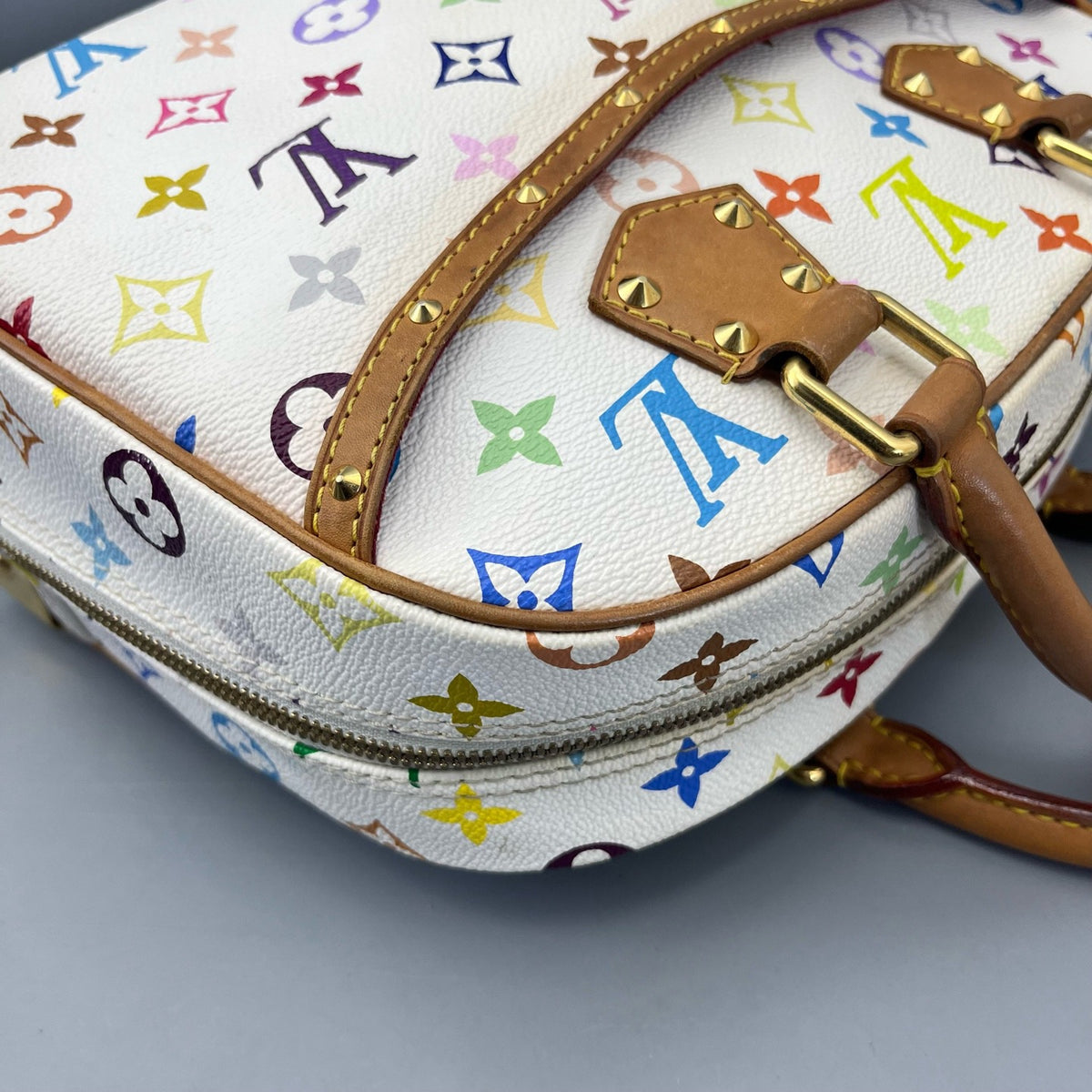 Louis Vuitton - Speedy Multicolor - Leather - White - (Small)