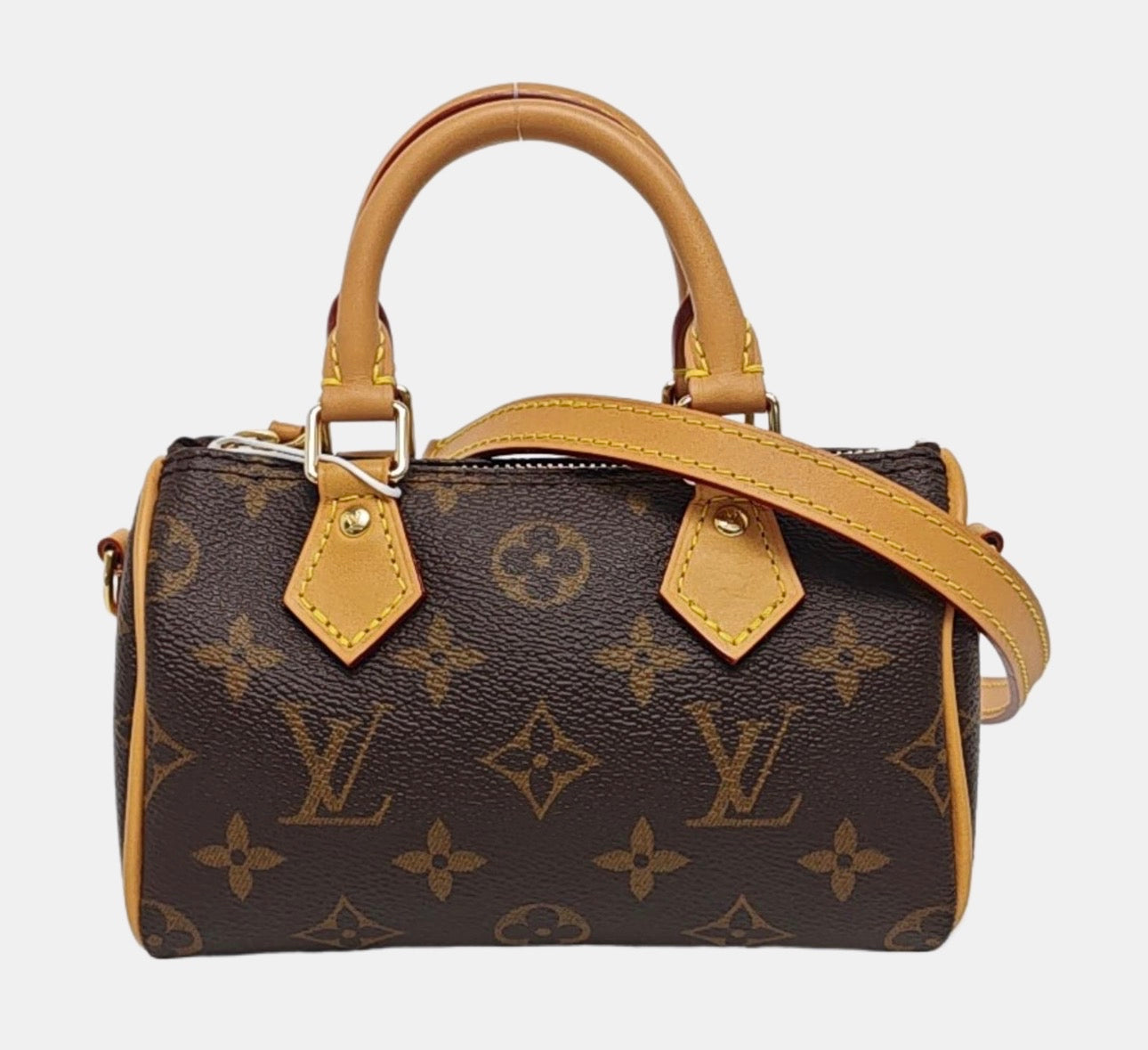 Louis Vuitton - Speedy Nano - Cloth - Brown - (mini)