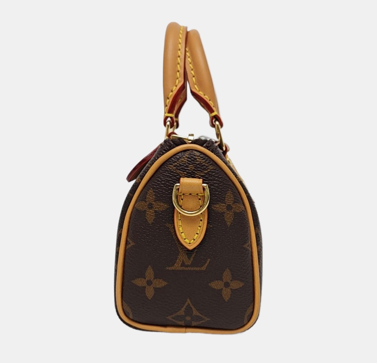 Louis Vuitton - Speedy Nano - Cloth - Brown - (mini)