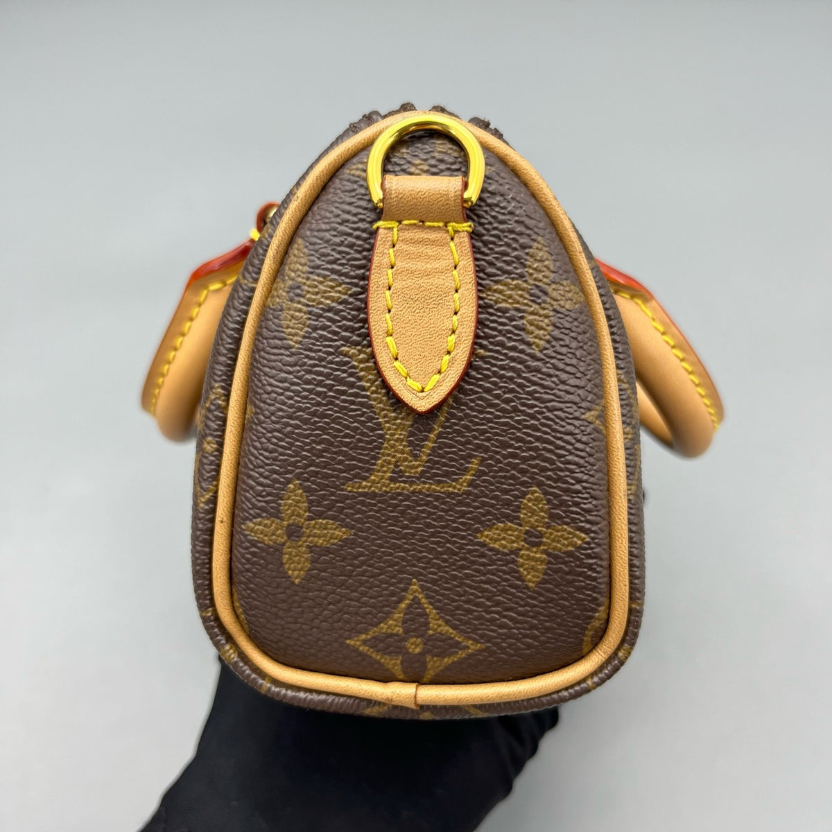 Louis Vuitton - Speedy Nano - Cloth - Brown - (mini)