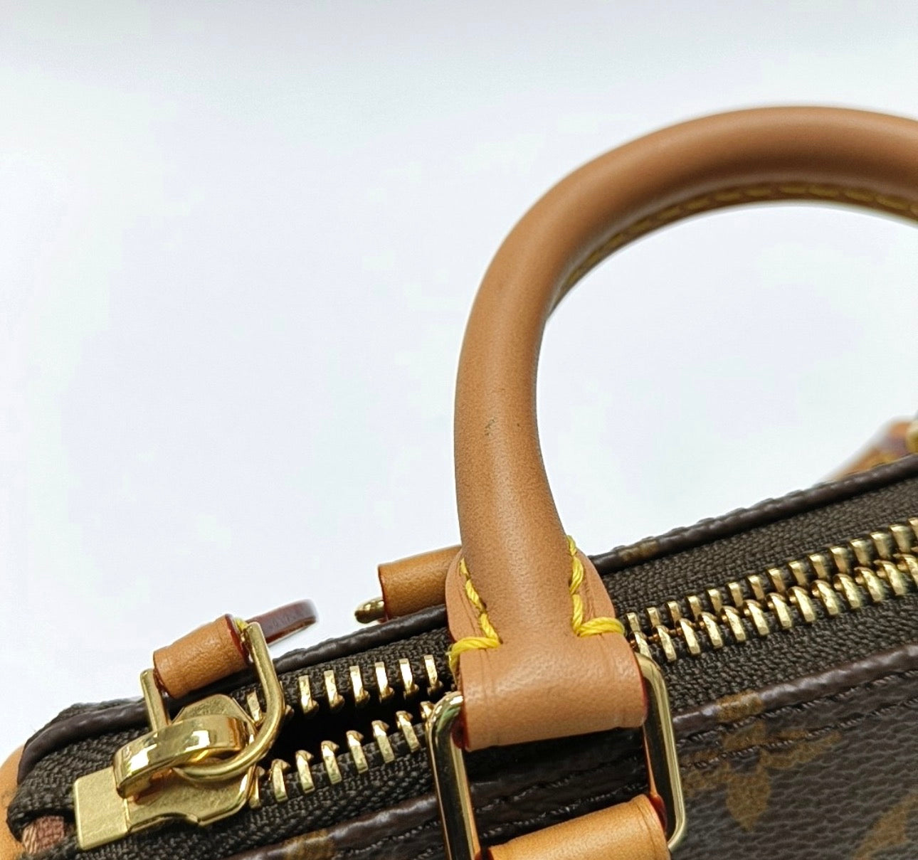 Louis Vuitton - Speedy Nano - Cloth - Brown - (mini)