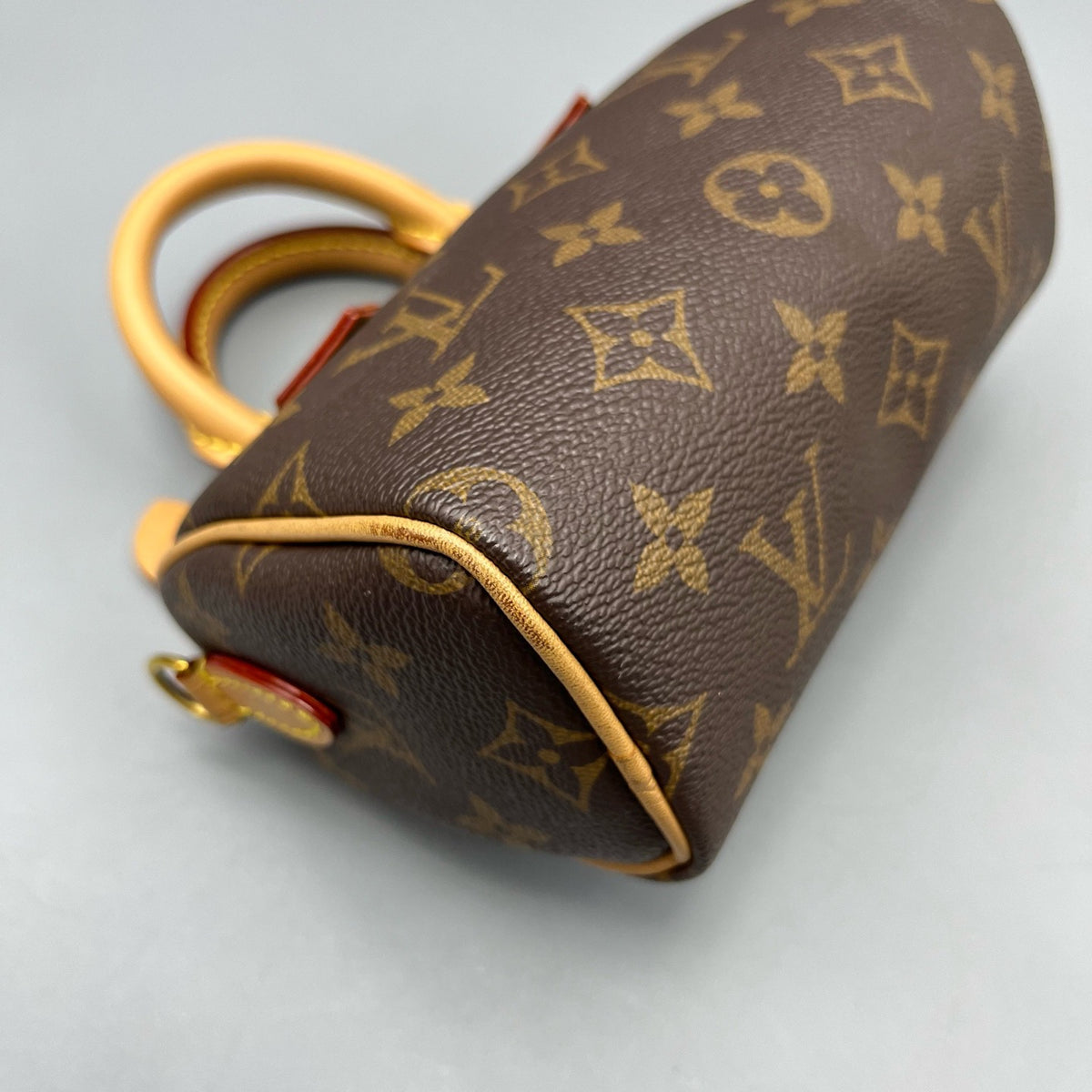 Louis Vuitton - Speedy Nano - Cloth - Brown - (mini)