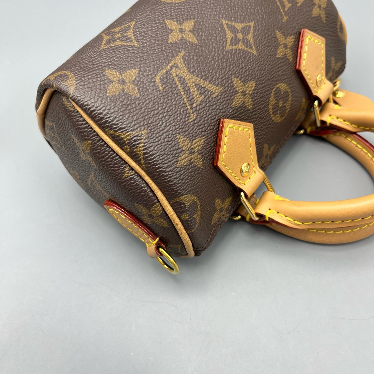 Louis Vuitton - Speedy Nano - Cloth - Brown - (mini)