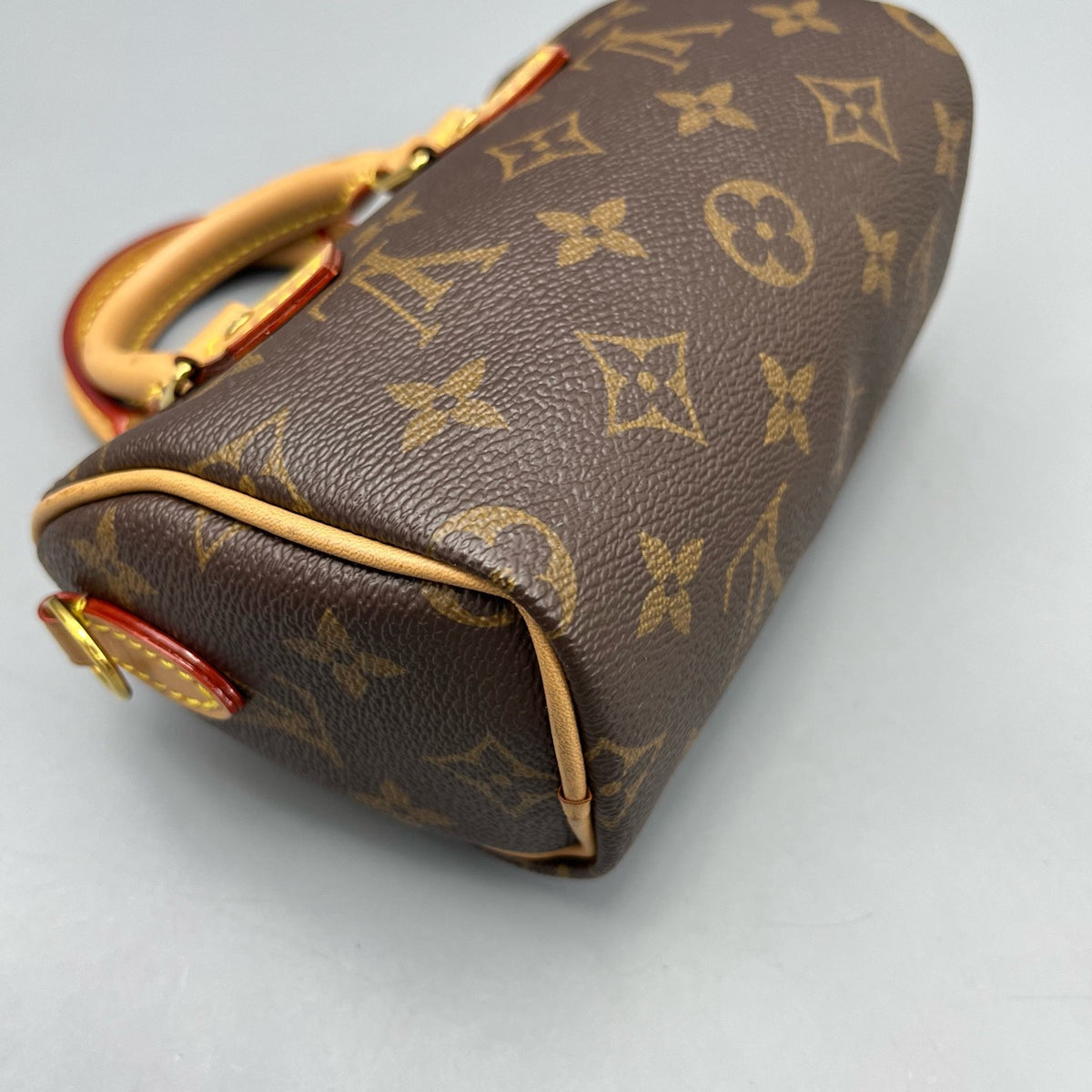 Louis Vuitton - Speedy Nano - Cloth - Brown - (mini)