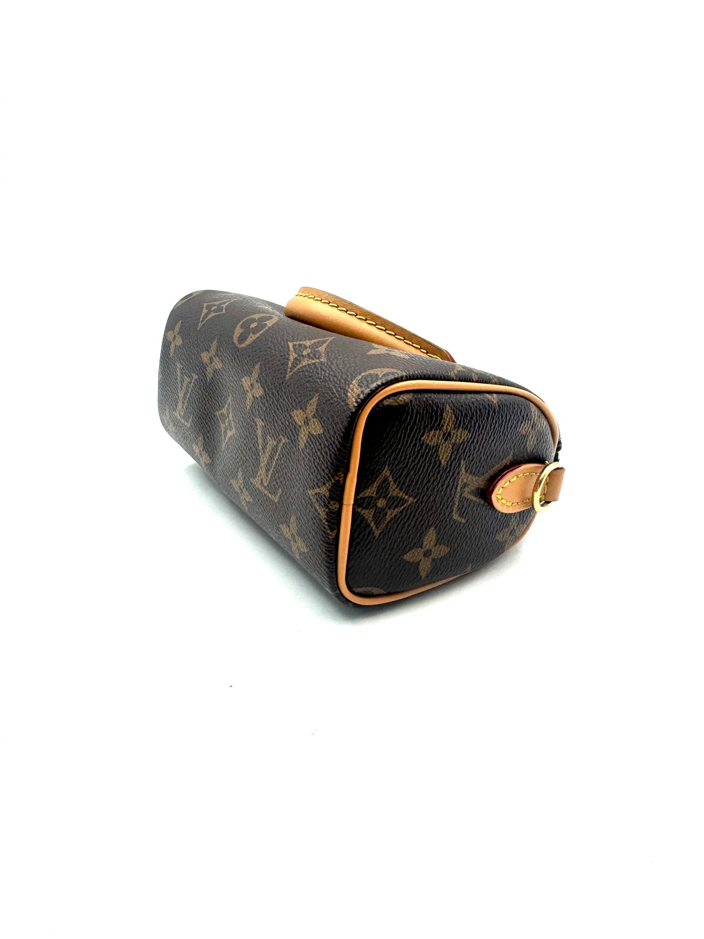 Louis Vuitton - Speedy Nano - Coated canvas with Vachetta leather trim - Brown - (mini)
