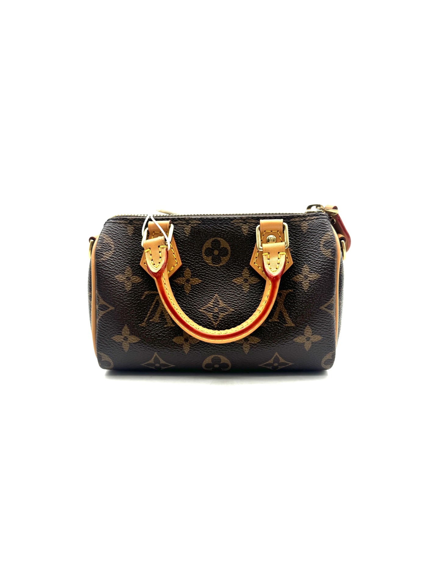 Louis Vuitton - Speedy Nano - Coated canvas with Vachetta leather trim - Brown - (mini)