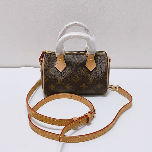 Louis Vuitton - Speedy Nano - Leather - Brown - (mini)