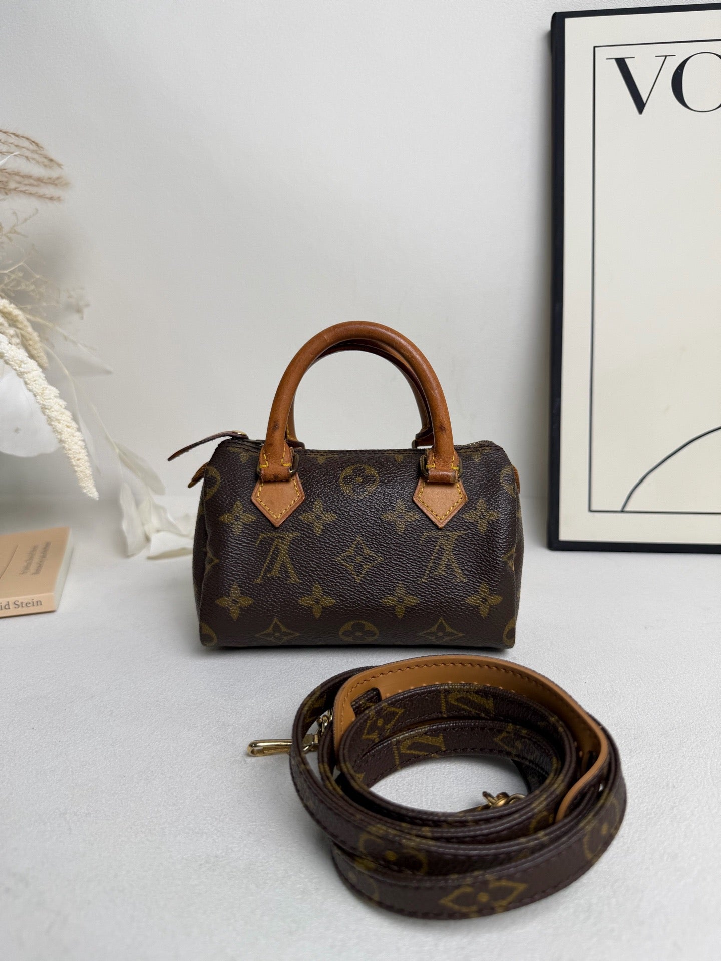 Louis Vuitton - Speedy Nano - Leather - Brown - (mini)