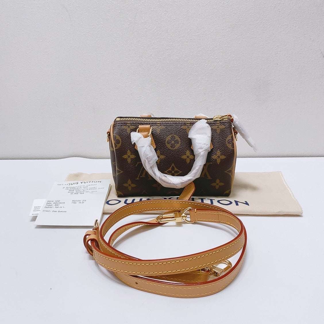Louis Vuitton - Speedy Nano - Leather - Brown - (mini)