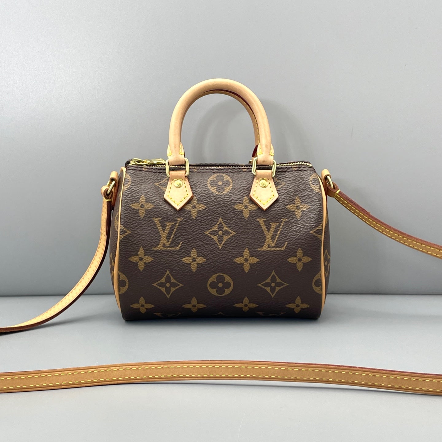 Louis Vuitton - Speedy Nano - Leather - Brown - (mini)