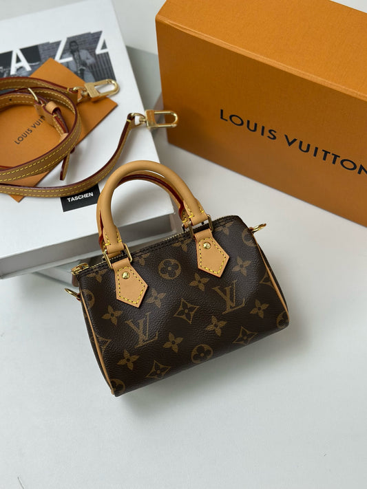 Louis Vuitton - Speedy Nano - Leather - Brown - (mini)
