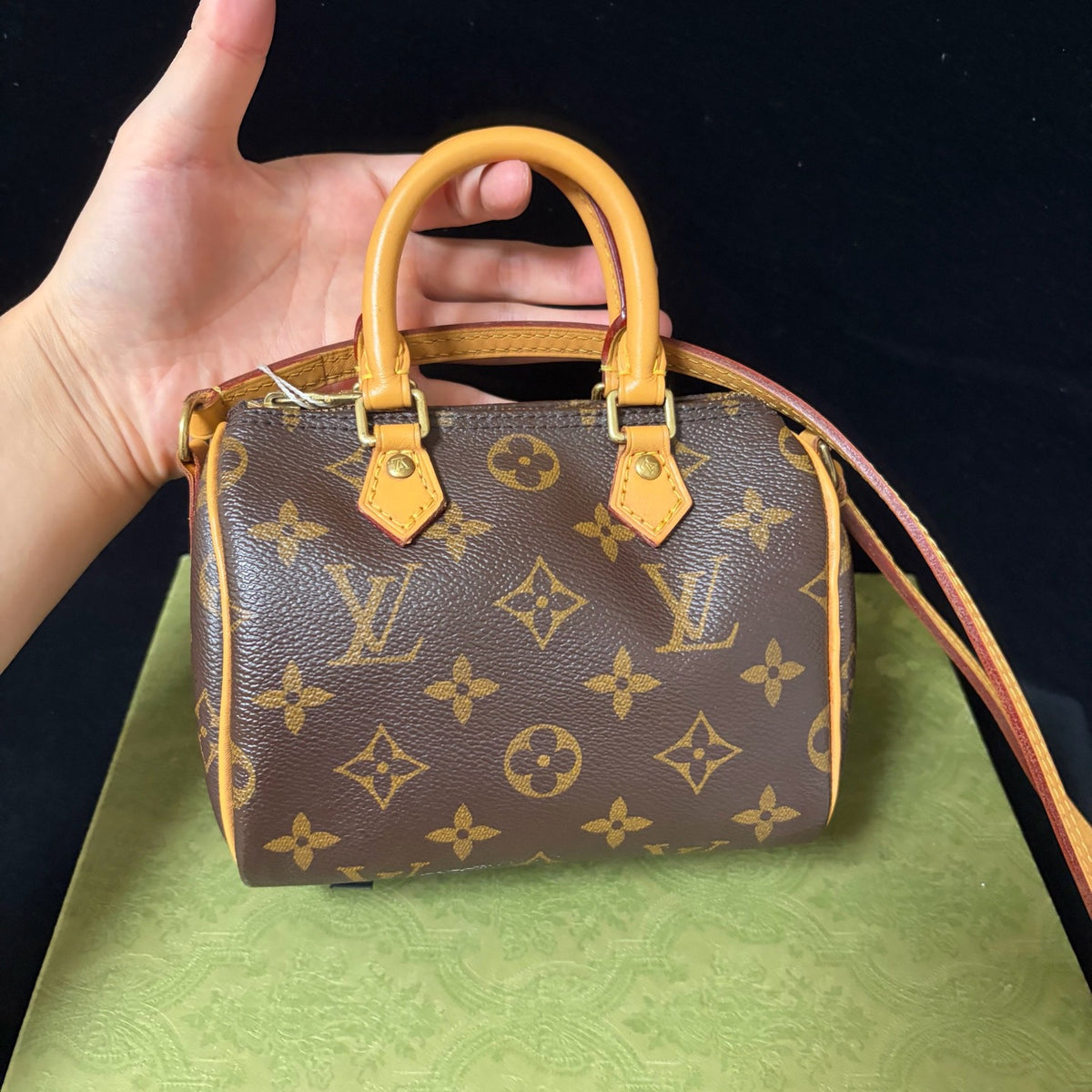 Louis Vuitton - Speedy Nano - Leather - Brown - (mini)