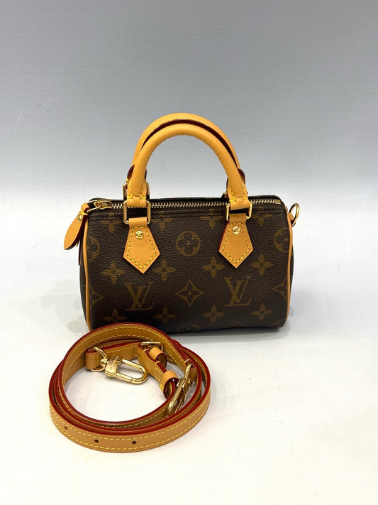 Louis Vuitton - Speedy Nano - Leather - Brown - (mini)