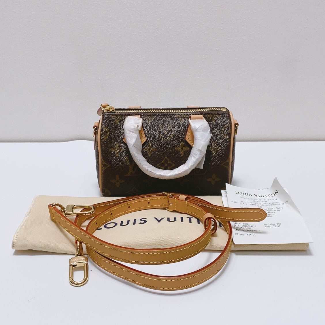 Louis Vuitton - Speedy Nano - Leather - Brown - (mini)