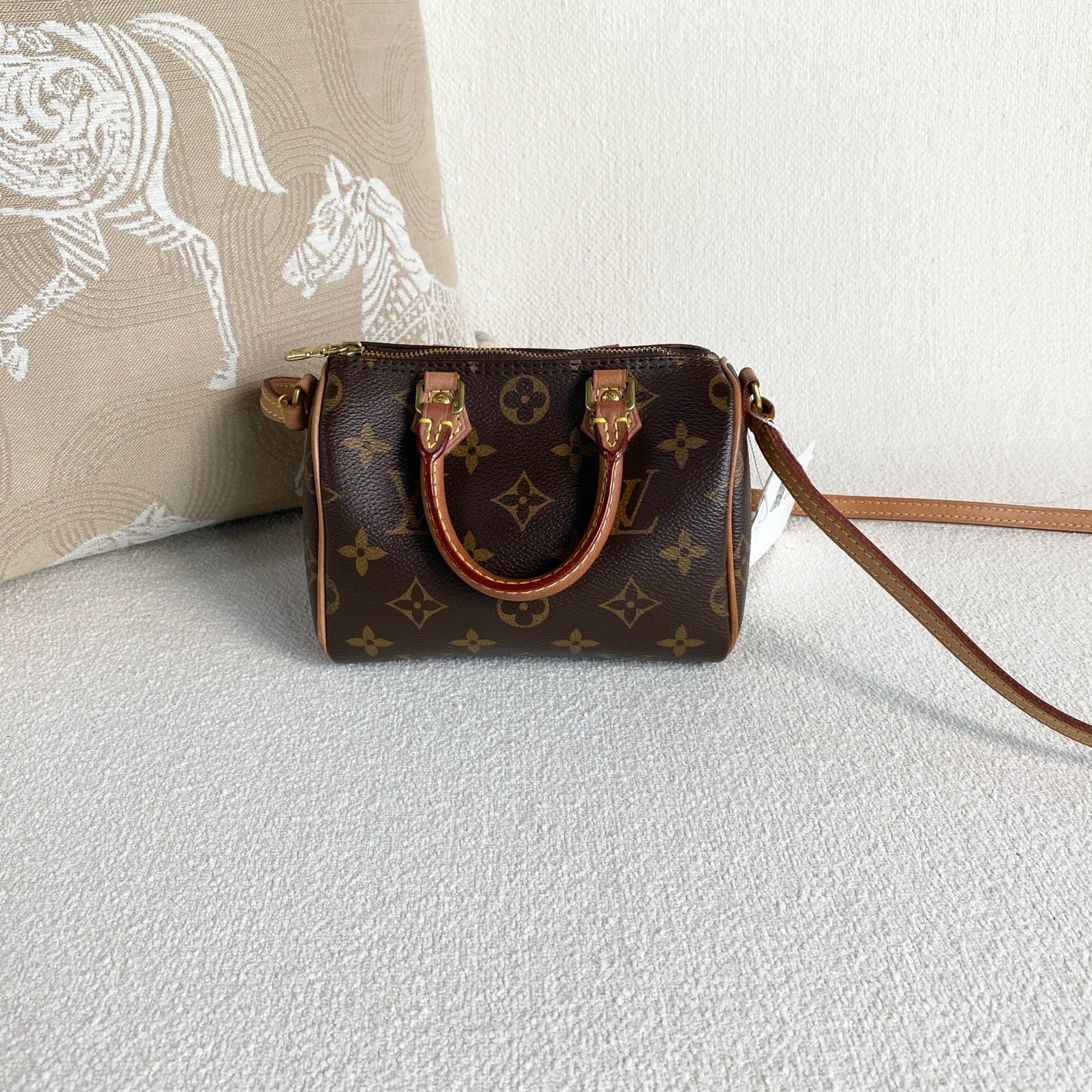 Louis Vuitton - Speedy Nano - Leather - Brown - (mini)