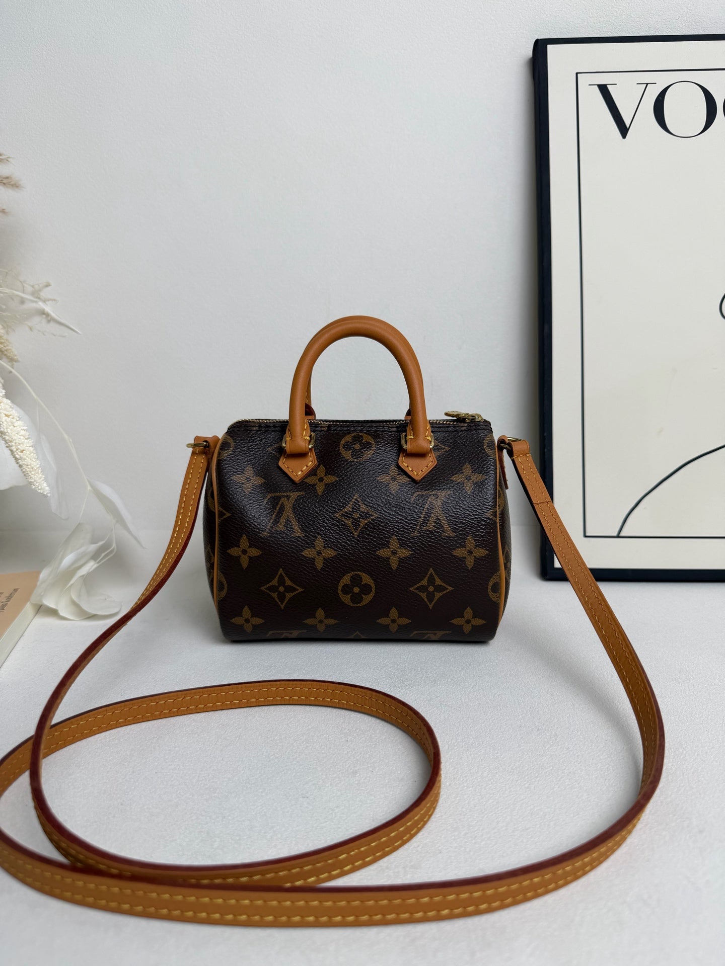 Louis Vuitton - Speedy Nano - Leather - Brown - (mini)