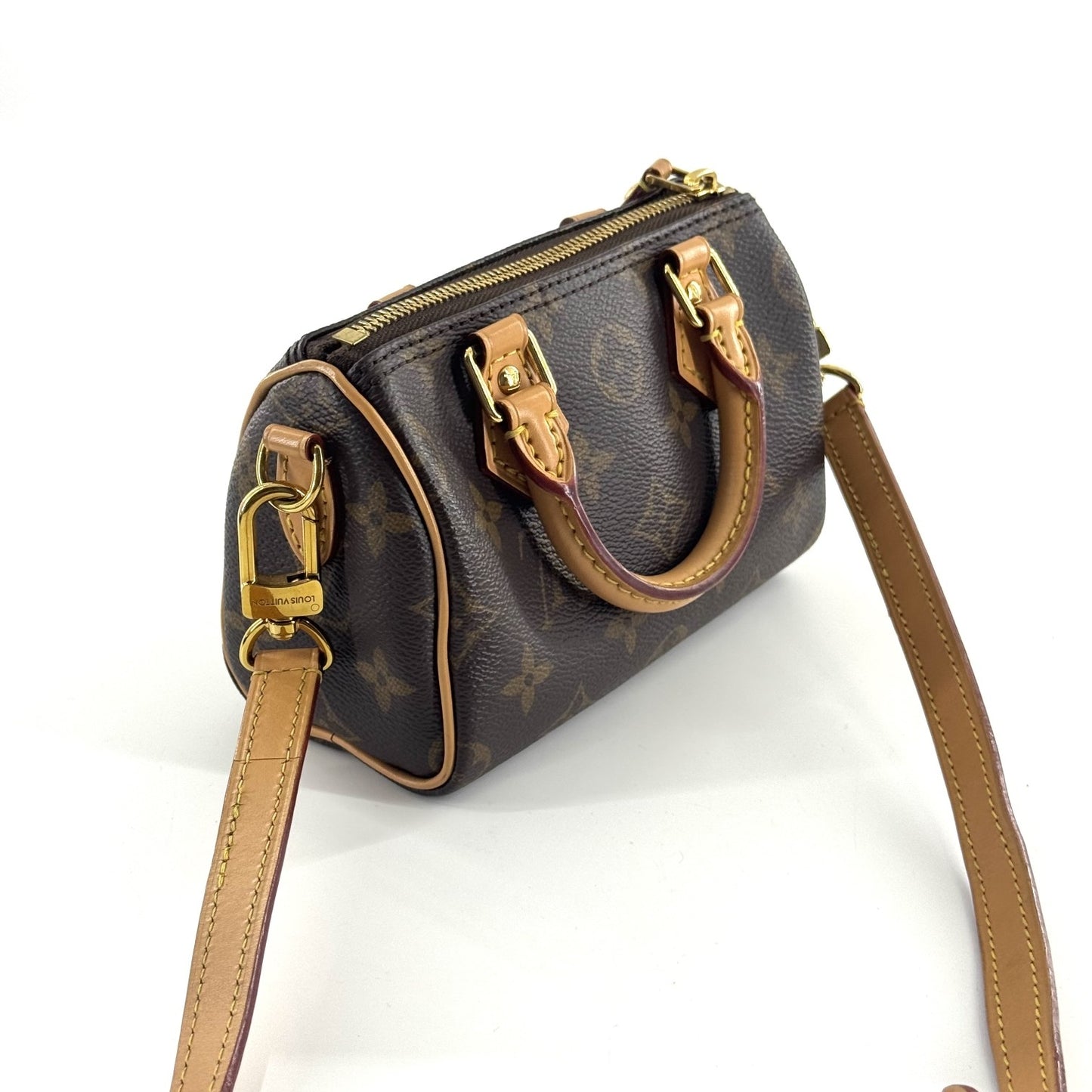 Louis Vuitton - Speedy Nano - Leather - Brown - (mini)
