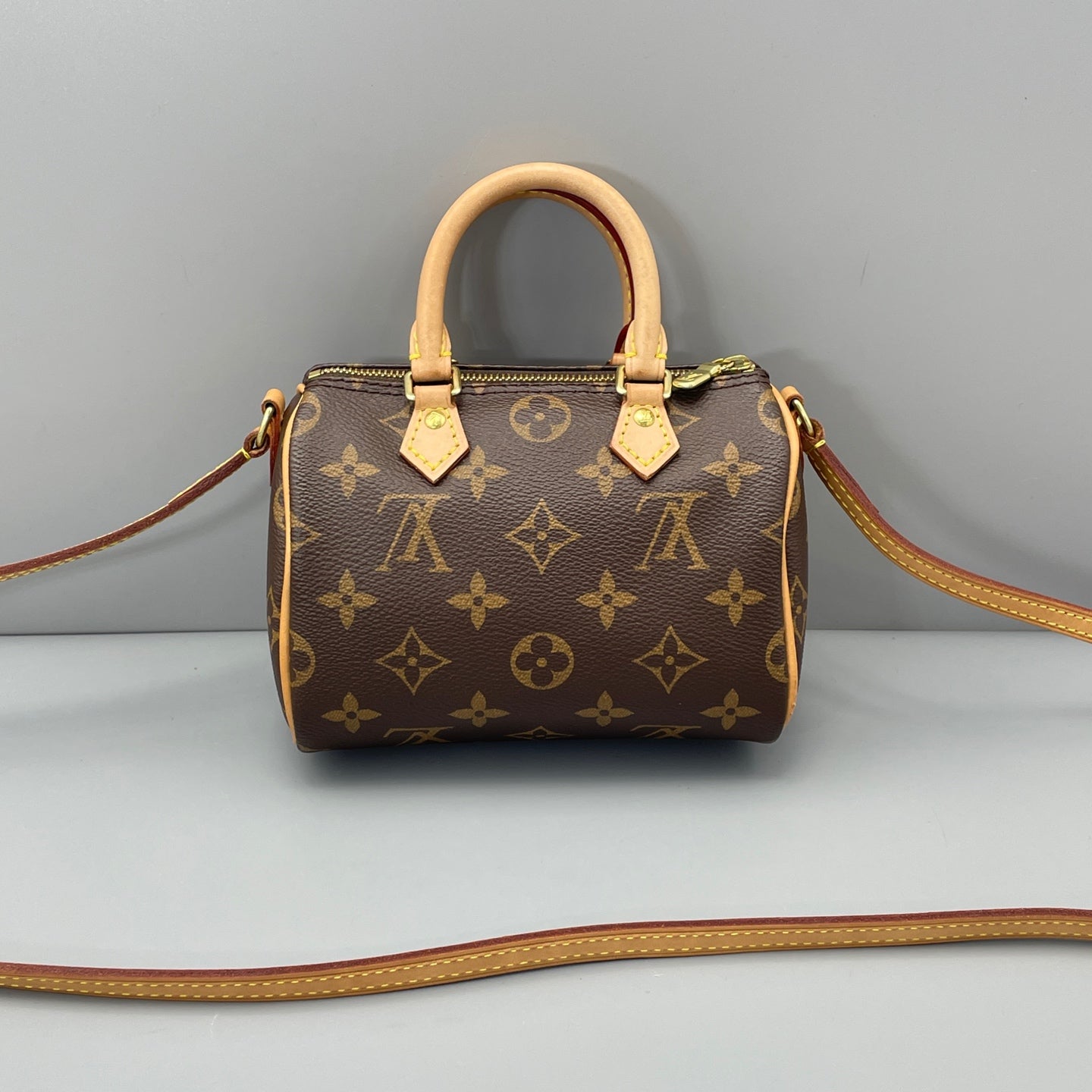 Louis Vuitton - Speedy Nano - Leather - Brown - (mini)