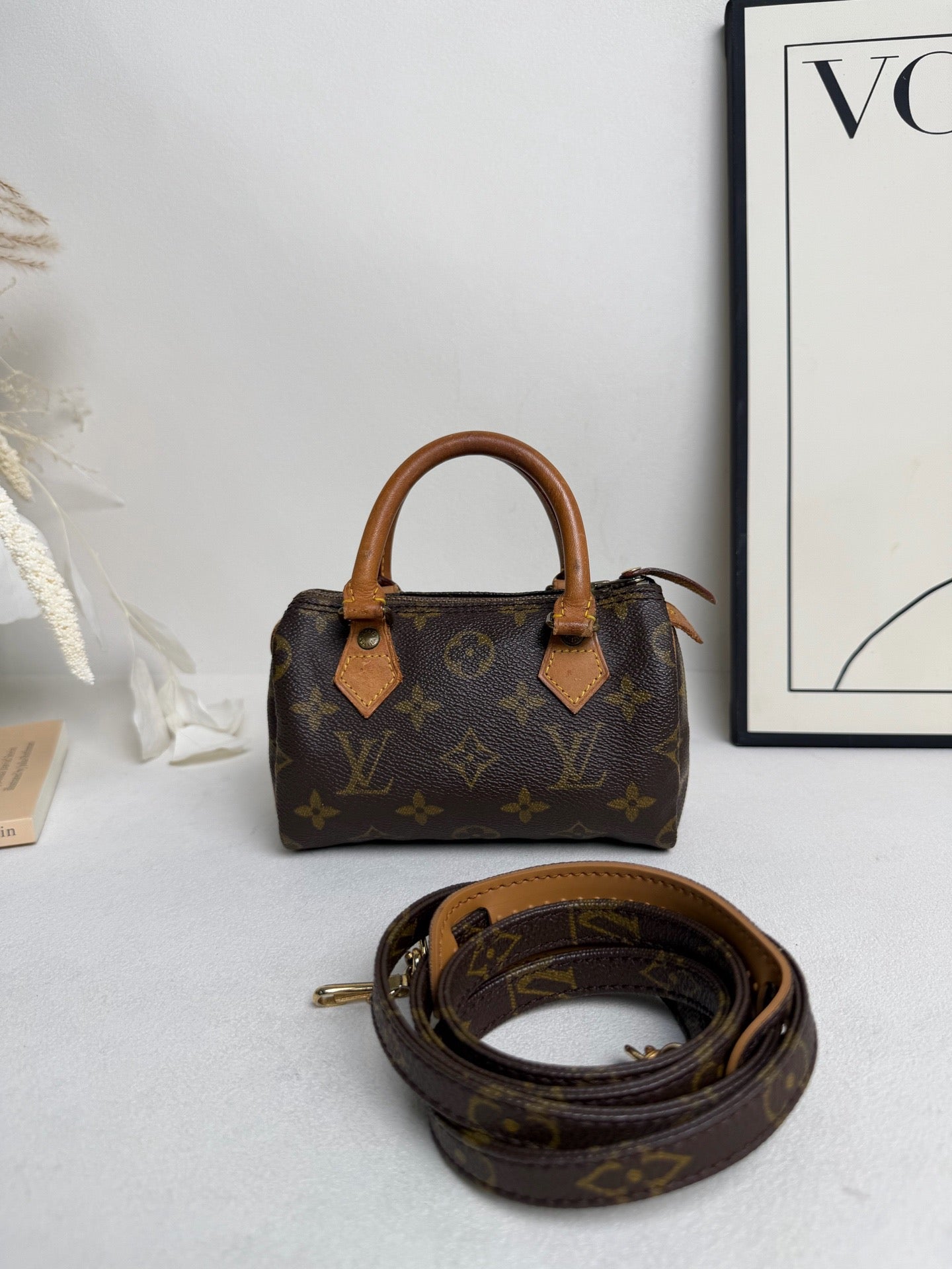 Louis Vuitton - Speedy Nano - Leather - Brown - (mini)
