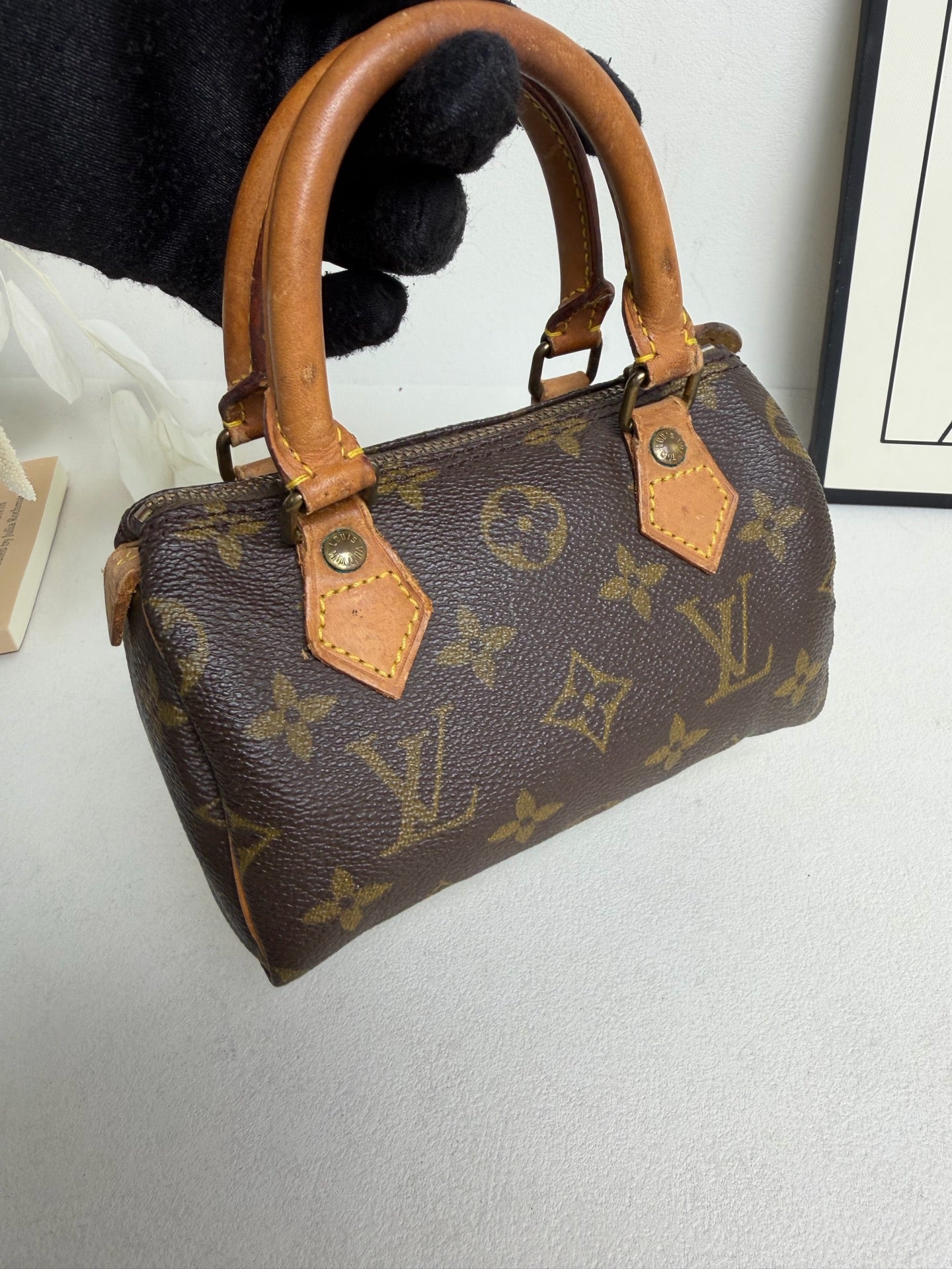 Louis Vuitton - Speedy Nano - Leather - Brown - (mini)