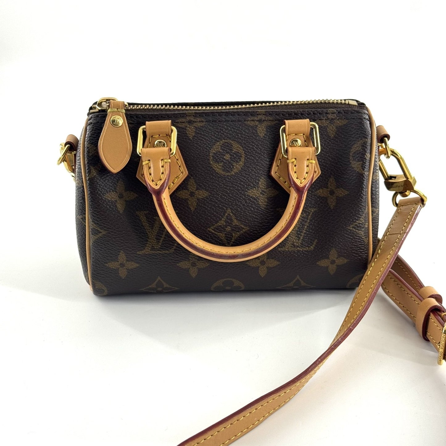 Louis Vuitton - Speedy Nano - Leather - Brown - (mini)