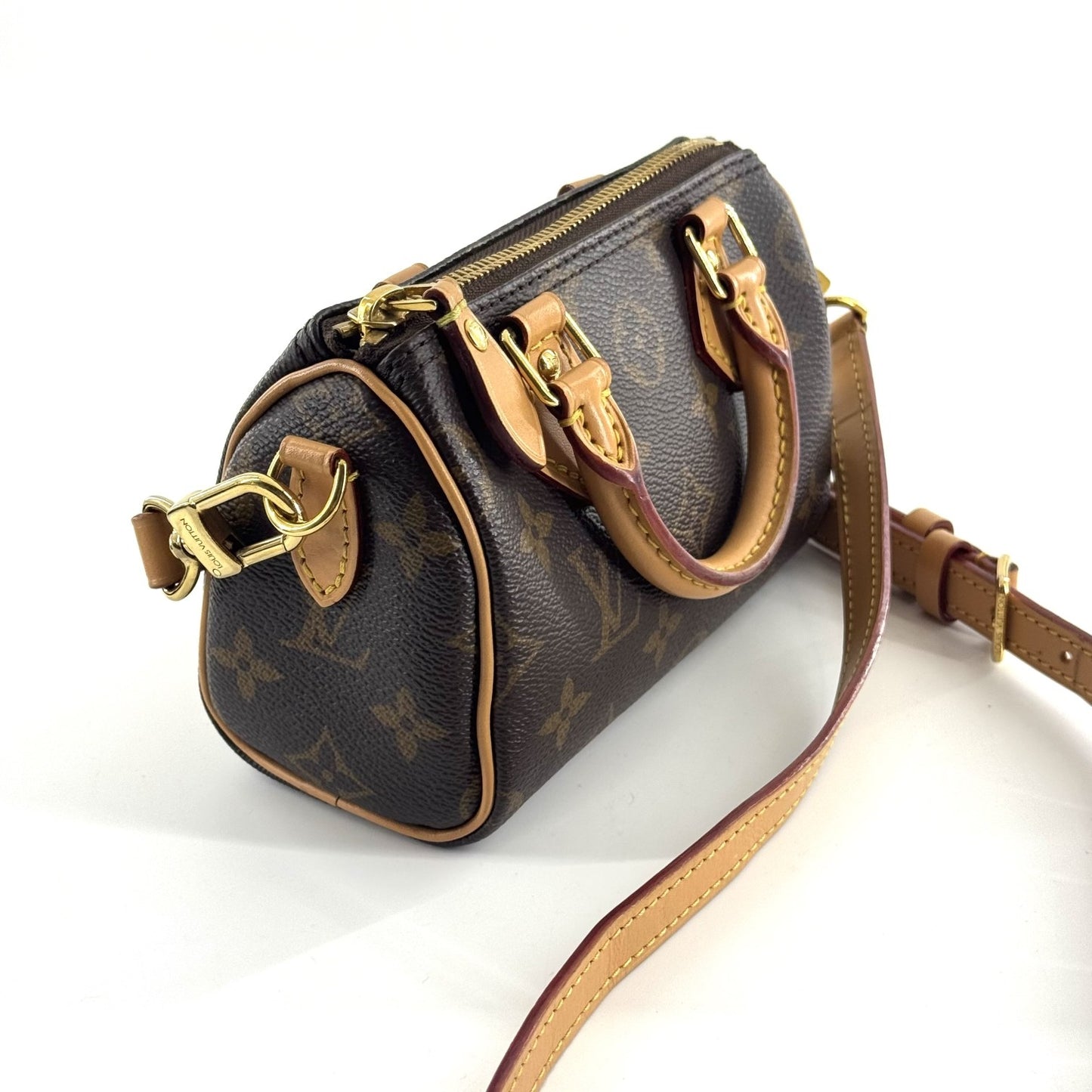 Louis Vuitton - Speedy Nano - Leather - Brown - (mini)
