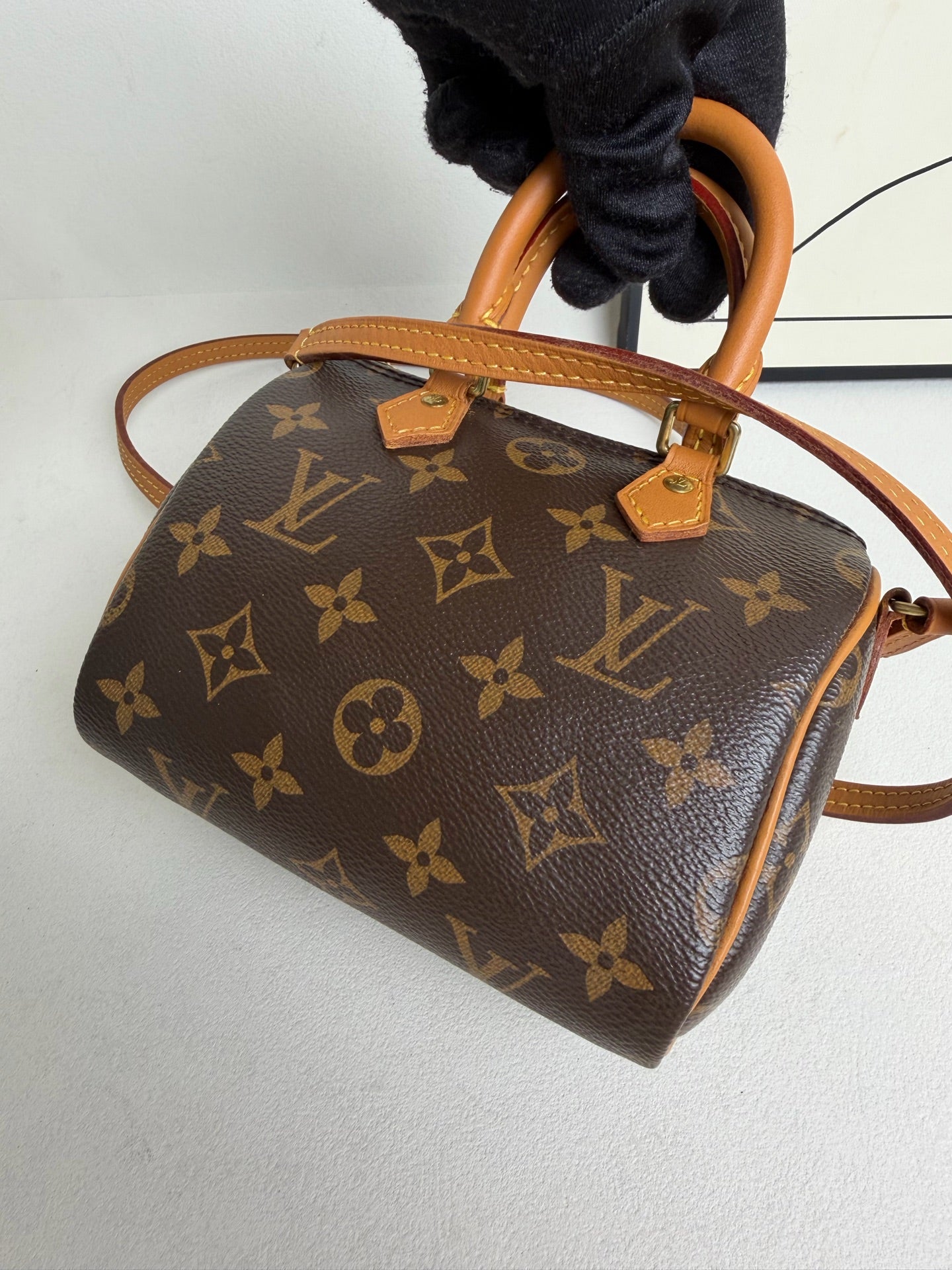 Louis Vuitton - Speedy Nano - Leather - Brown - (mini)