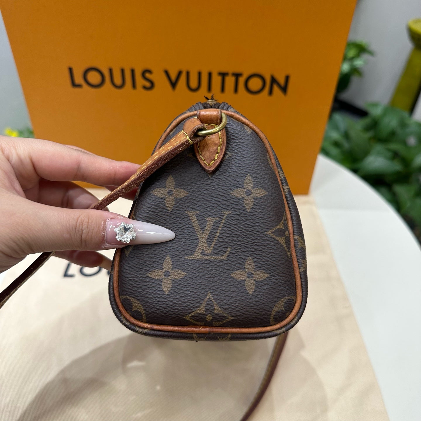Louis Vuitton - Speedy Nano - Leather - Brown - (mini)