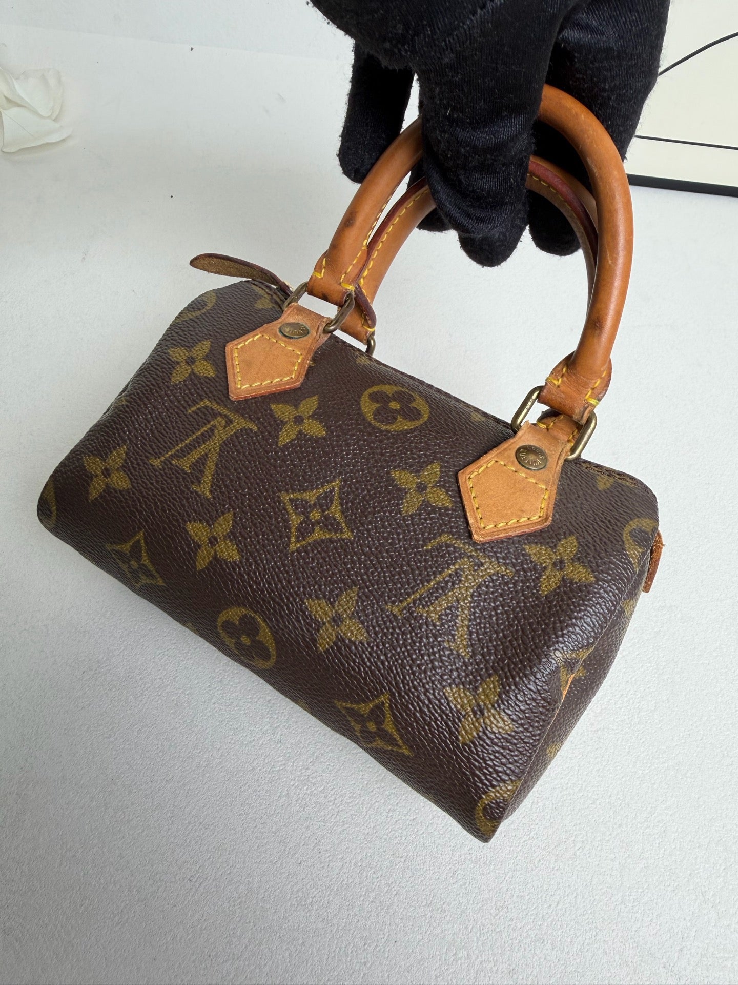 Louis Vuitton - Speedy Nano - Leather - Brown - (mini)